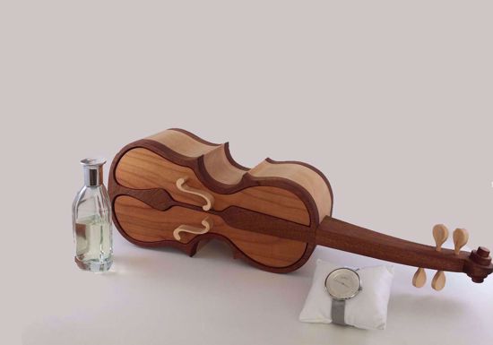 Picture of Bandsaw Box-Violin