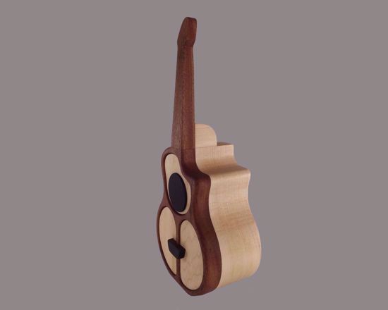 Guitare acoustique Handmade-Beachwood Pic Box 