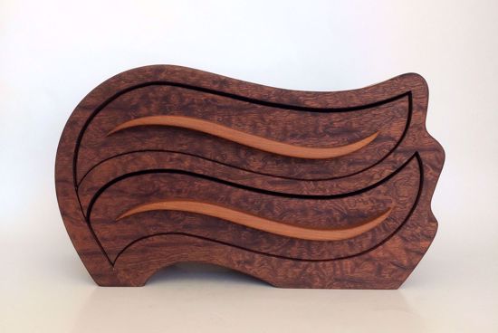 Picture of Bandsaw Box -Waves