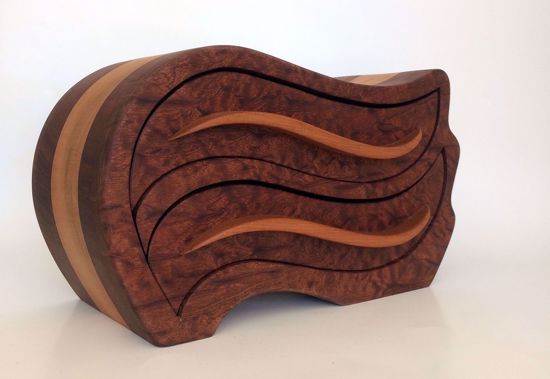 Picture of Bandsaw Box -Waves