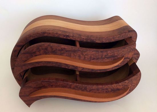 Picture of Bandsaw Box -Waves