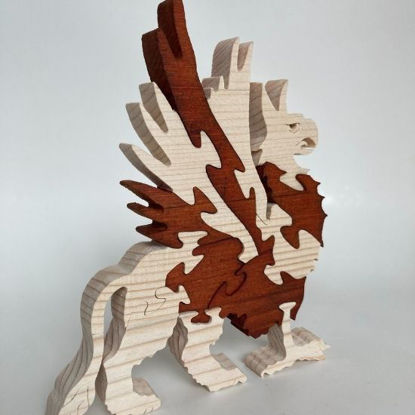 Picture of Wooden Puzzle - Lion the Dragon