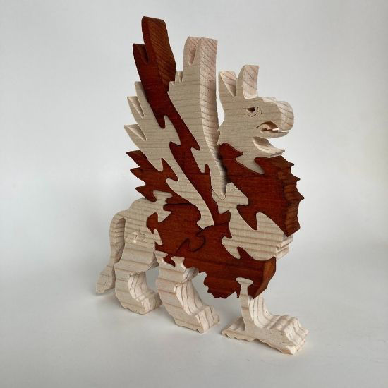 Picture of Wooden Puzzle - Lion the Dragon