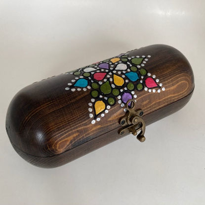 Picture of Wooden Tealight Holder "Capsule"