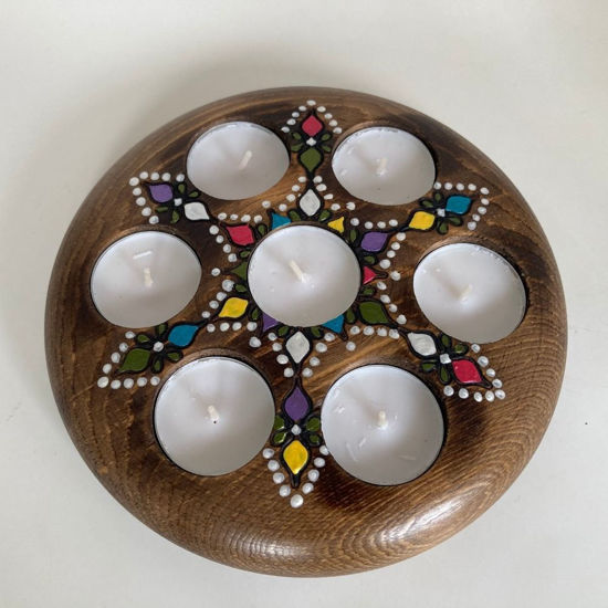 Picture of Wooden Tealight Holder