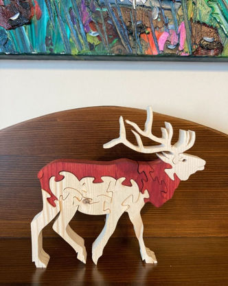 Picture of Wooden Deer Puzzle - Elk