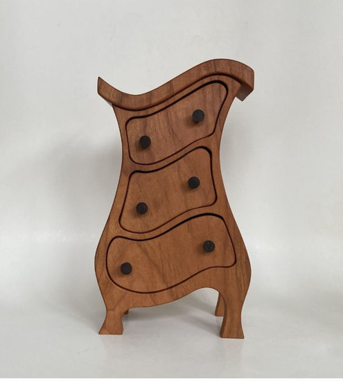 Picture of Bandsaw Box-My Antique Cabinet