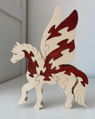 Picture of Wooden Puzzle - Pegasus