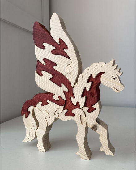 Picture of Wooden Puzzle - Pegasus