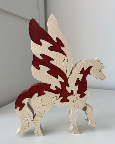 Picture of Wooden Puzzle - Pegasus