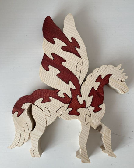 Picture of Wooden Puzzle - Pegasus