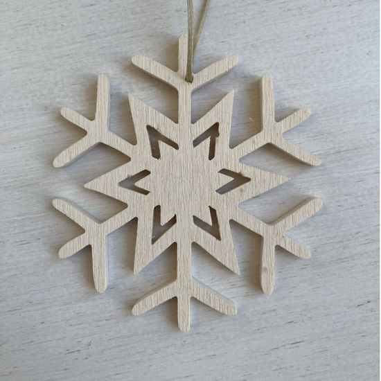 Picture of Handmade Wooden Christmas Ornaments - Big Mix Set-1