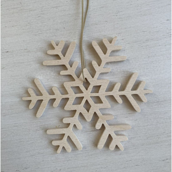 Picture of Handmade Wooden Christmas Ornaments - Big Mix Set-1