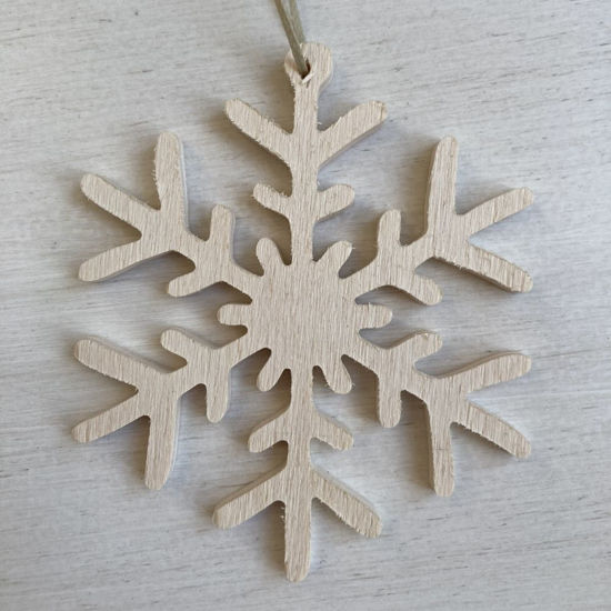 Picture of Handmade Wooden Christmas Ornaments - Big Mix Set-2